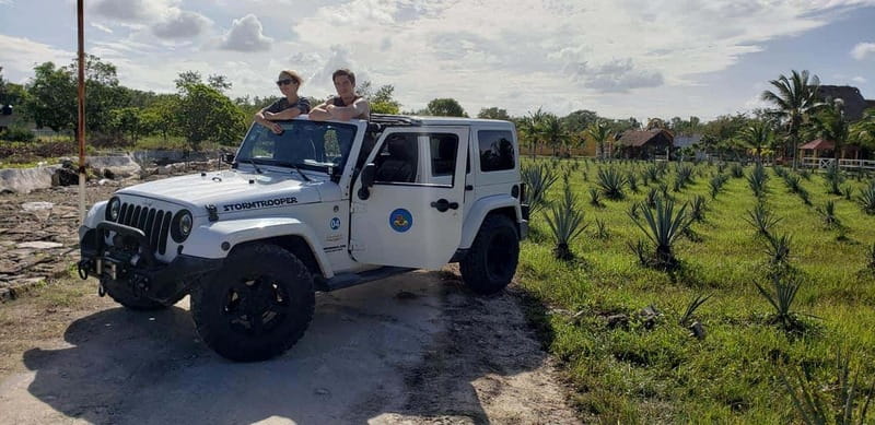 Cozumel Private Jeep Tour with Lunch and Snorkeling - Beach club time at Tortugas: lunch, snorkeling gear, and real recovery