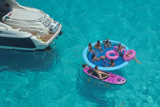 DIVA 60ft Elite Italian Yacht Experience in Cancun - 1-3 Hours: Nichupté Lagoon, the Cancun Bridge, and an Optional Swim