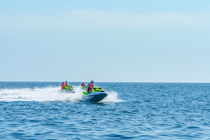 Double Jet Ski and Boat Ride in The Sea of Cortez Guided Tour - Safety First: Lifejackets, Briefing, and the No-Brake Reality