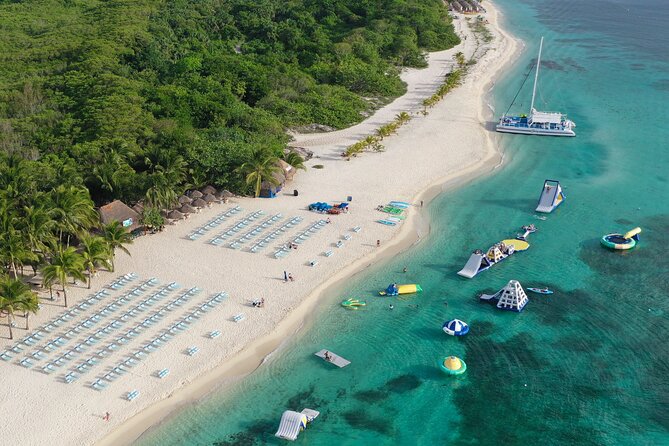 El Cielo, Palancar Snorkel & Beach Party Experience - Cielo Beach Time: Private Beach Setup, Food, and the Aqua Park Factor