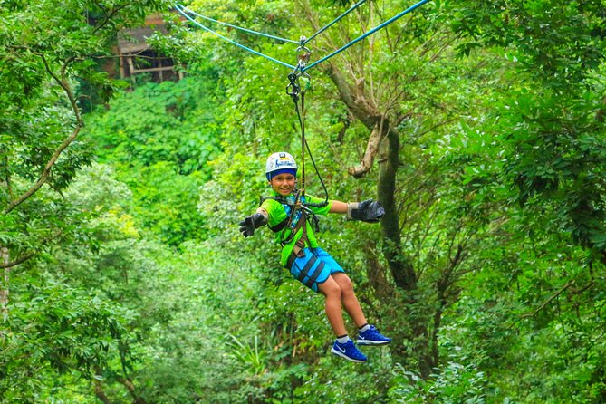 Extreme Adventure, Wildest Bridge, ATV & Ziplines - Natural pool reset and the hillside waterslide