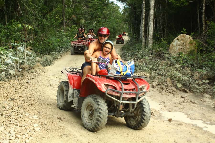 From Cancun: ATV, Cenote, and Rappelling Jungle Experience - Lunch, snack, and the Mayan ceremony pause