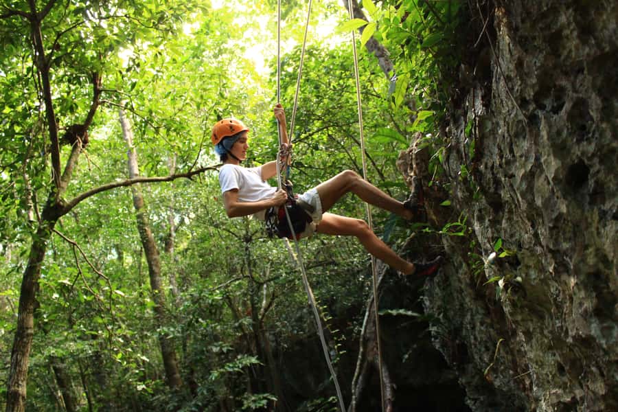 From Cancun: ATV, Cenote, and Rappelling Jungle Experience - Small groups, private options, and language realities