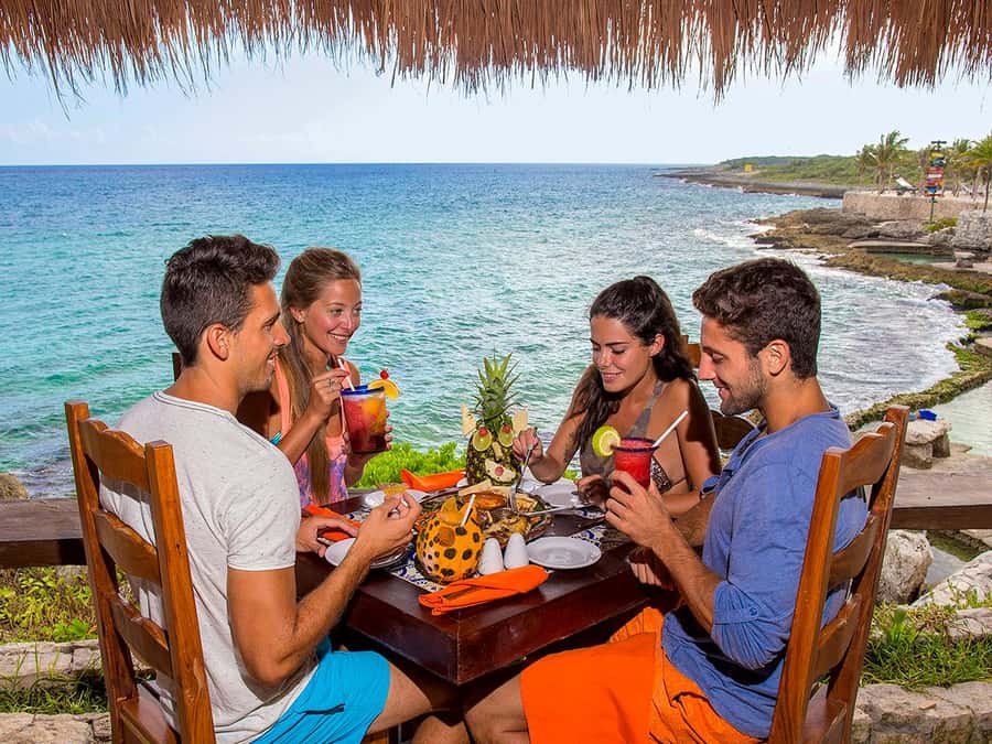 From Cancun: Full Combo to Xcaret Park! - Beaches, natural pools, and the good kind of downtime