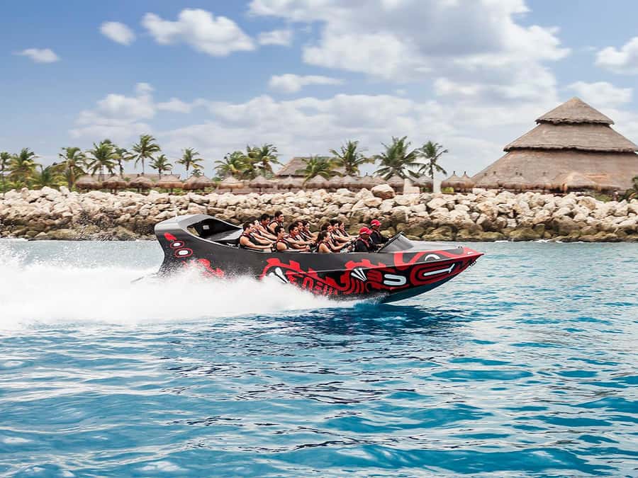 From Cancun: Full Combo to Xcaret Park! - Underground rivers and cenotes: the water experience with safety gear built in