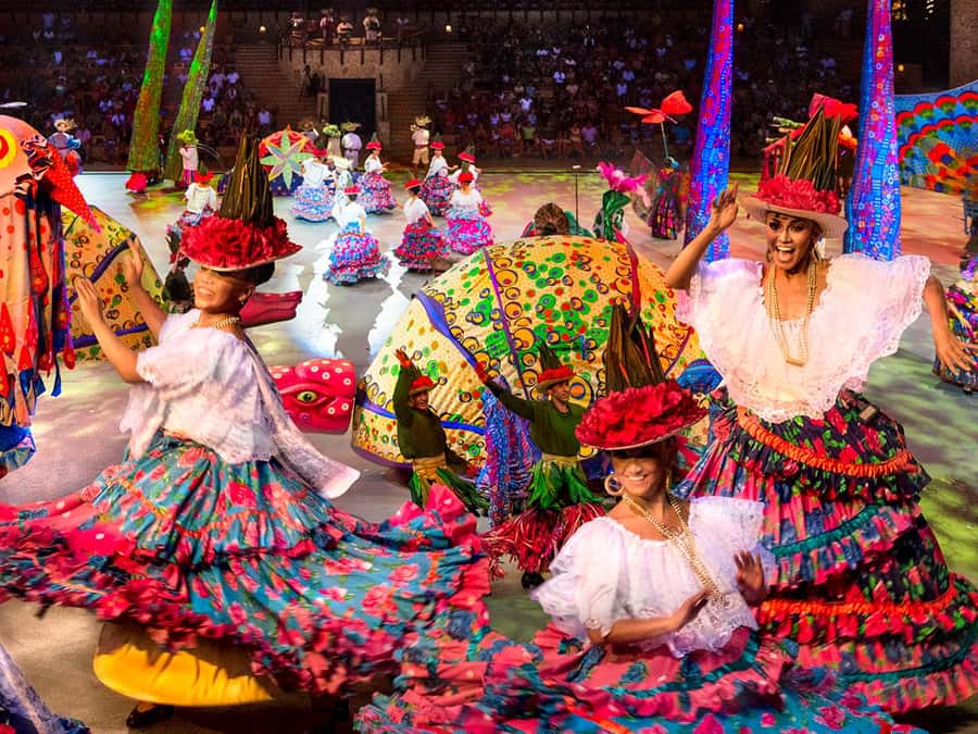 From Cancun: Full Combo to Xcaret Park! - The Mexico show: why the Xcaret Mexico Espectacular matters