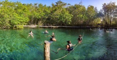 From Cancun or Puerto Morelos: Holbox Boat Tour with Lunch