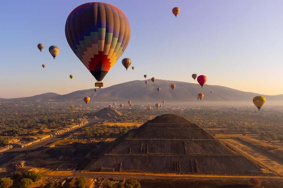 From CDMX: Teotihuacan Hot Air Balloon Ride & Optional Tours - Key things to know before you go