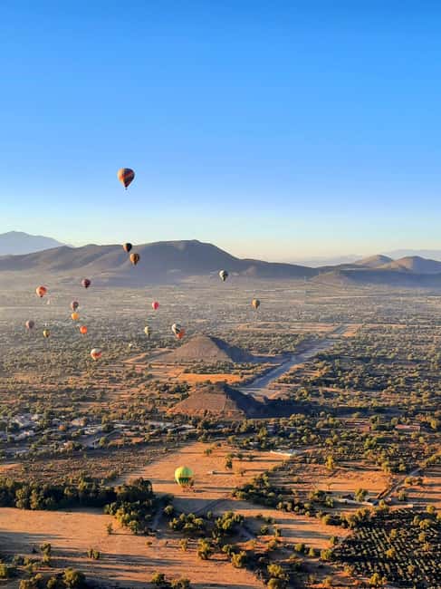 From CDMX: Teotihuacan Hot Air Balloon Ride & Optional Tours - Teotihuacan guided ruins: walking time, architecture focus, and optional climbing