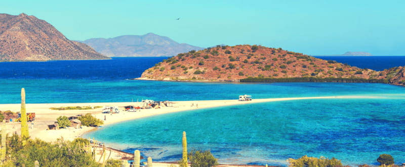 From Los Cabos: City Tour La Paz, Balandra and Todos Santos - Balandra Beach: turquoise water and the mushroom rock