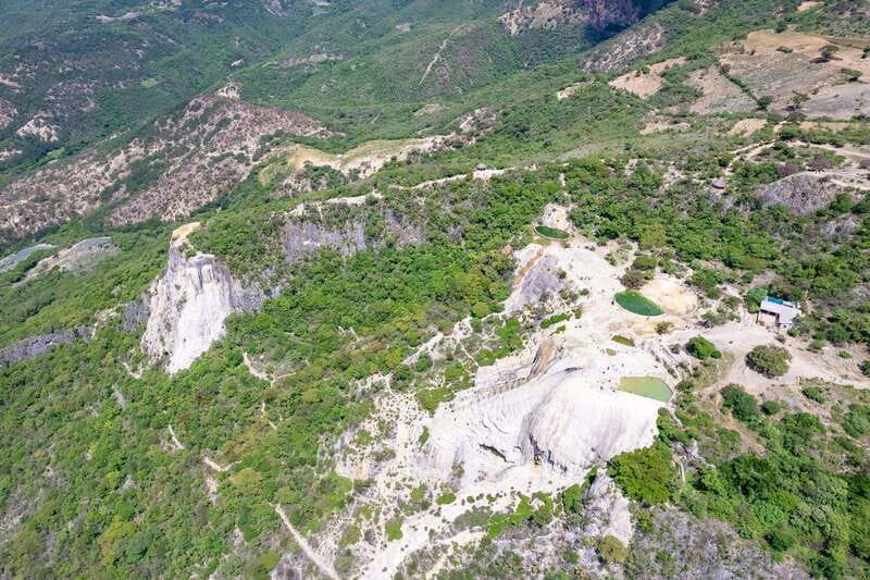 From Oaxaca: Hierve el Agua and Teotitlán del Valle - Swimming in the Natural Pools, and the Timing Reality at Hierve el Agua