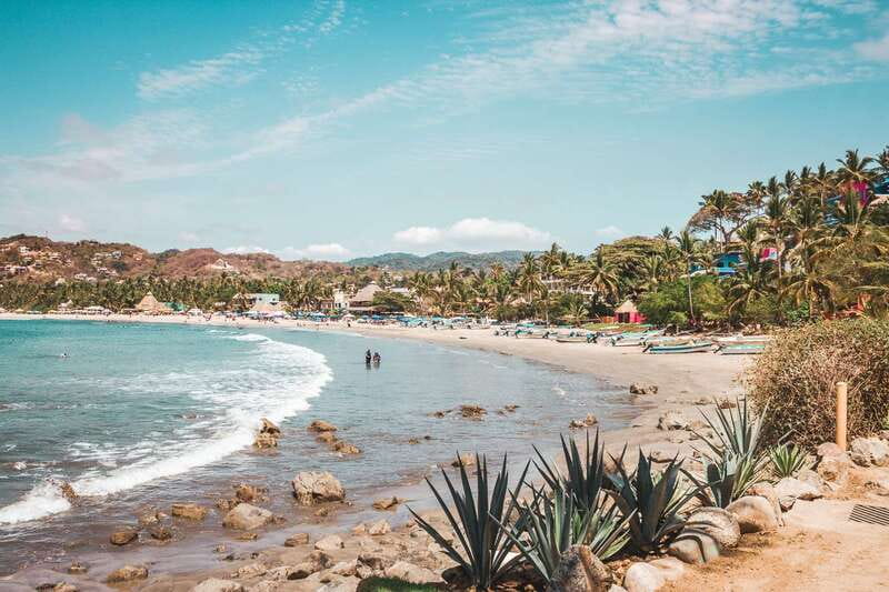 From Puerto Vallarta: San Pancho and Sayulita - San Pancho First: Huichol Crafts, Small-Town Wandering, and Beach Views