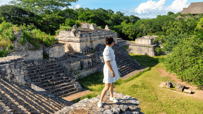 From Riviera Maya: Ek Balam & Cenote Tour w/ Lunch & Pickup - Chichikan cenote swim: cooling off the right way