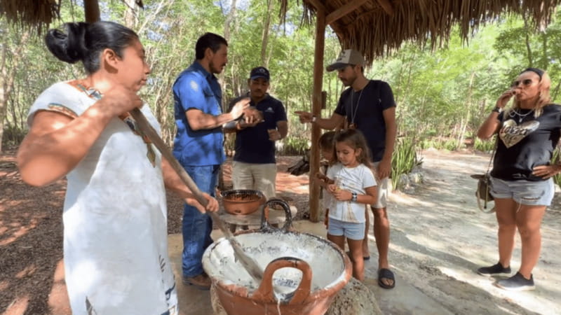 From Riviera Maya: Ek Balam & Cenote Tour w/ Lunch & Pickup - Uayma town and the unusual church: how to judge this stop