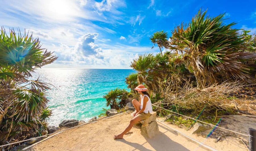 From Riviera Maya: Tulum, Cenote, & Akumal Turtle Swim Trip - The 8-hour route from Riviera Maya, with real timing in mind