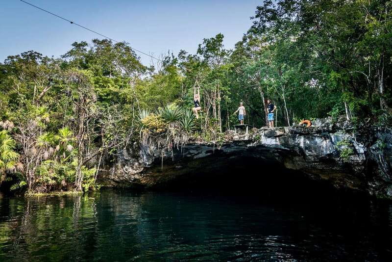 From Tulum: Four-Cenote Adventure - Pirañas Cenote Swimming, Clear Water and Living Space