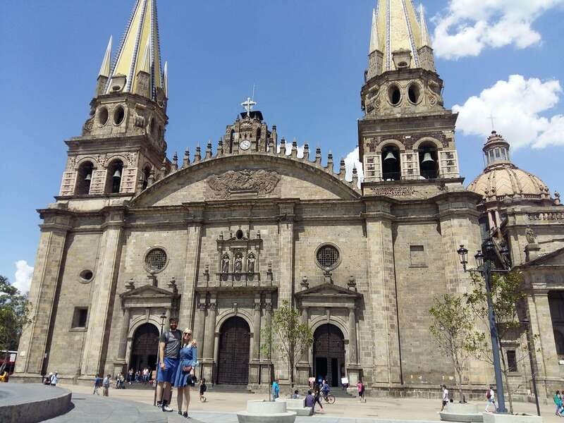 Guadalajara: Culture, Architecture, and Market Walking Tour - Teatro Degollado: what you get in a pass-by
