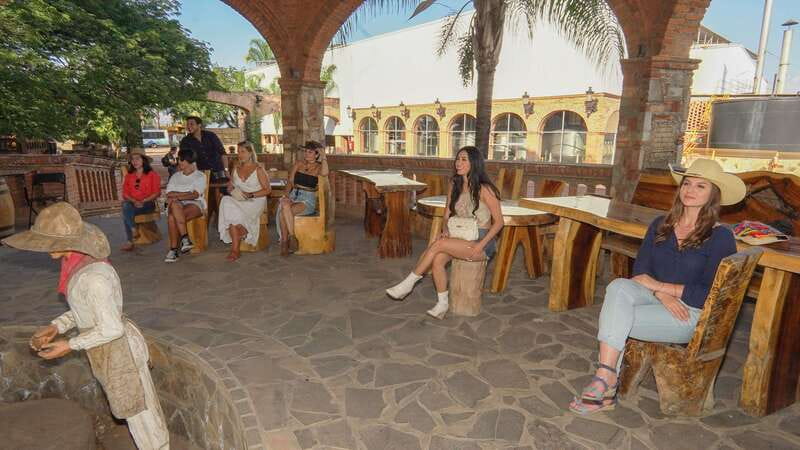 Guadalajara: Premium Tequila Tour with Tastings and Pairings - El Pedregal hacienda: open bar tasting, giant swings, and photo time