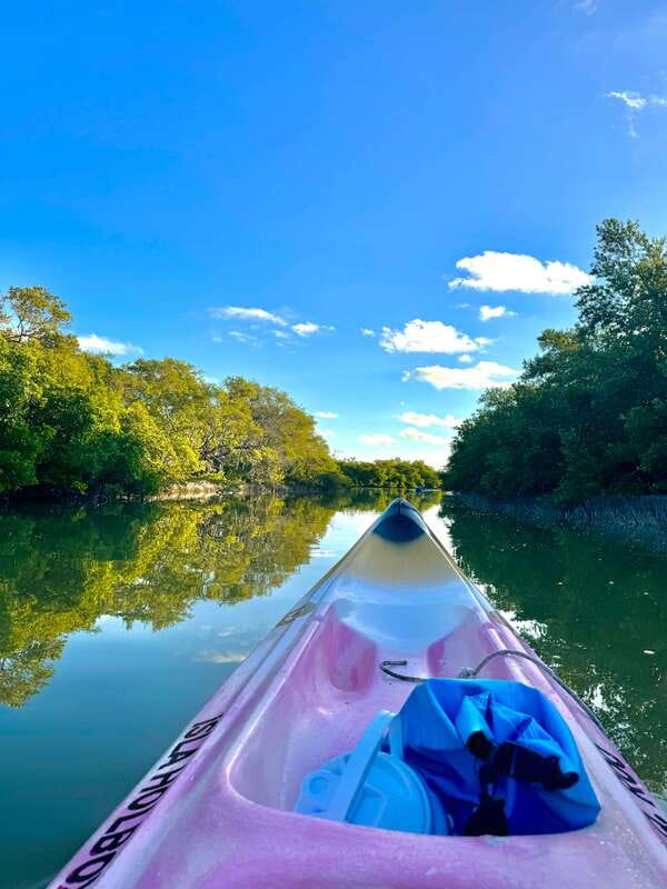 Holbox: Sunrise & Mangrove Kayak Tour - How hard is this kayak, really? Currents, wind, and the island weather curveball