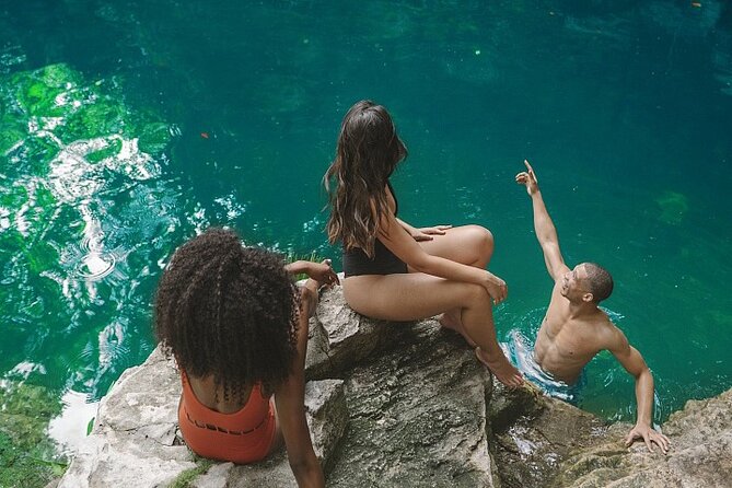 Horseback Riding and Cenote Swim from Cancun or Playa del Carmen - The cenote swim: towels, changing space, and water comfort