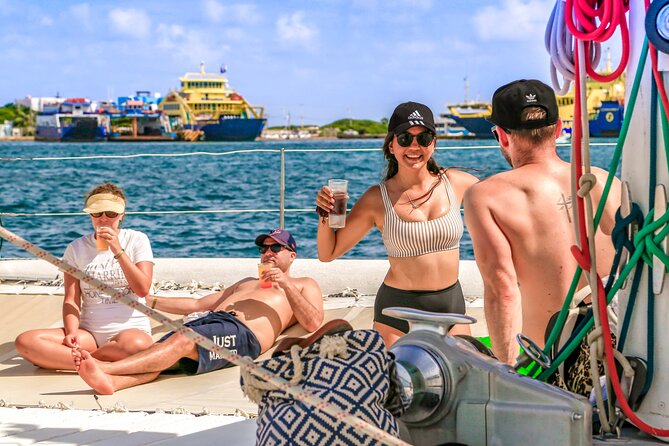 Isla Mujeres Catamaran Tour with Open Bar, Lunch and Snorkeling - Spinnaker After the Reef: The Caribbean View Experience