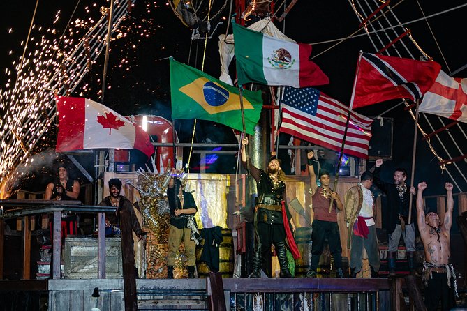 Jolly Roger Pirate Show and Dinner in Cancun - The Pirate Show, Captain Black Jack, and the Stuff That Gets Loud