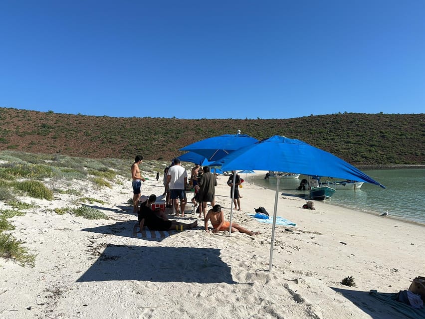 La Paz: Espiritu Santo Island Tour - El Corralito beach, snorkeling with coral and bright fish