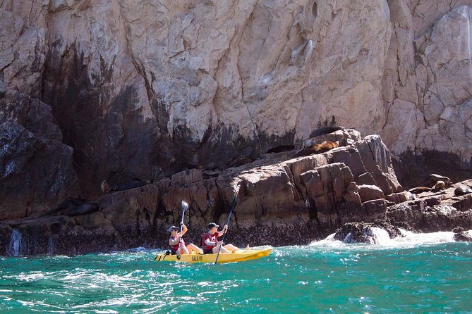 Los Cabos Arch and Playa del Amor Tour by Glass Bottom Kayak - Playa del Amor: The Romantic Beach Stop That Depends on the Waves