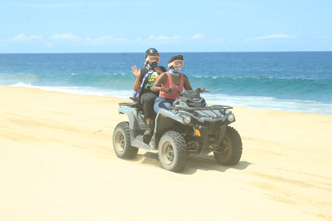 Los Cabos Beach & Desert Tour in Automatic ATV + Tequila Tasting - Stop 1: Desert Trails and the Century-Old Cactus