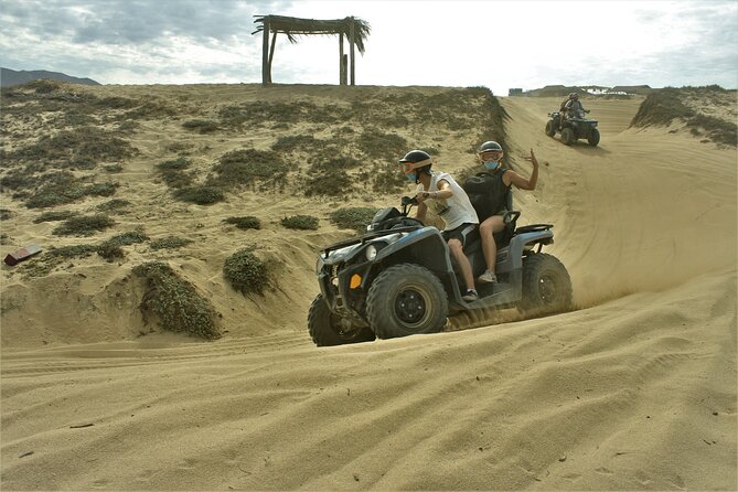 Los Cabos Beach & Desert Tour in Automatic ATV + Tequila Tasting - Stop 3: Pacific Ocean Views and the Ride Down to White Sand