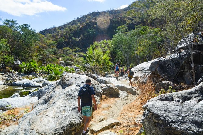 Los Cabos: Hiking at the Fox Canyon with Waterfall - Rancho Ecologico Sol de Mayo, your first taste of Baja life