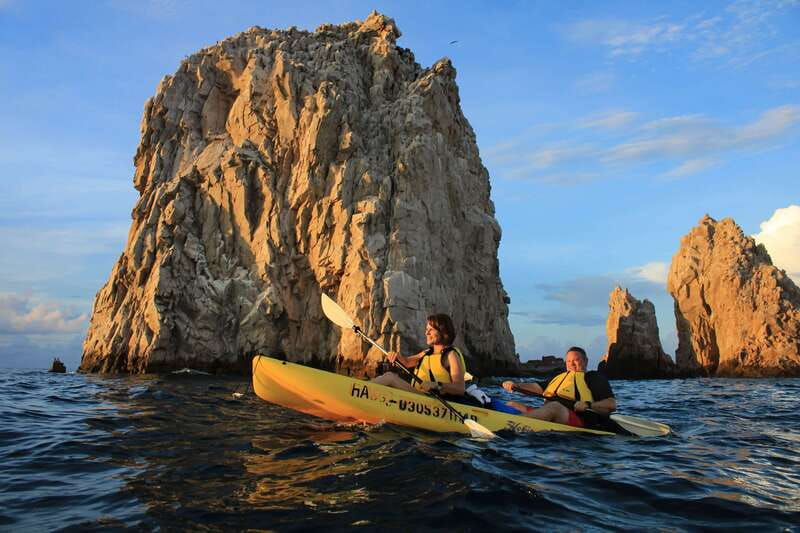 Los Cabos: Kayak to The Arch & Snorkel + Transport & Photos - Tandem kayaks, comfort, and what the included gear means for you