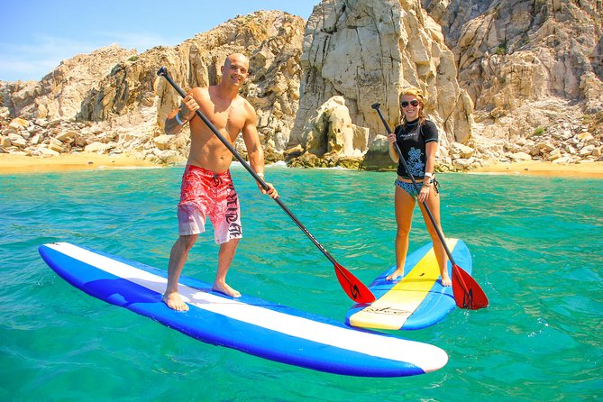Los Cabos Power snorkel Adventure, Kayaking and Stand-Up Paddle - Stop 1 at Cabo Adventures: Where the Crew Sets the Tone
