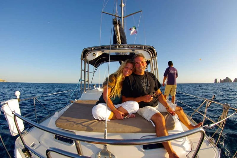 Los Cabos: Shared Sunset Sailing Cruise - Entering the IGY Marina: the smooth start at F Dock 2