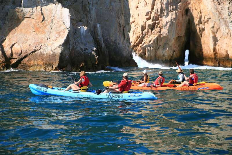 Los Cabos: The Arch and Lover's Beach Kayaking + Snorkeling - Lover’s Beach and Divorce Beach: where the rocks do the talking