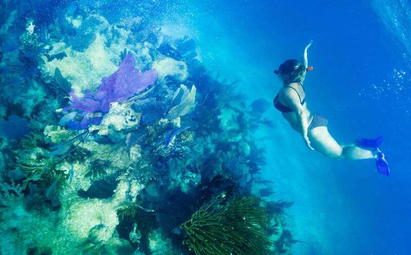Mahahual: Snorkel Tour in Reef Lagoon - The short speedboat ride to the reef lagoon