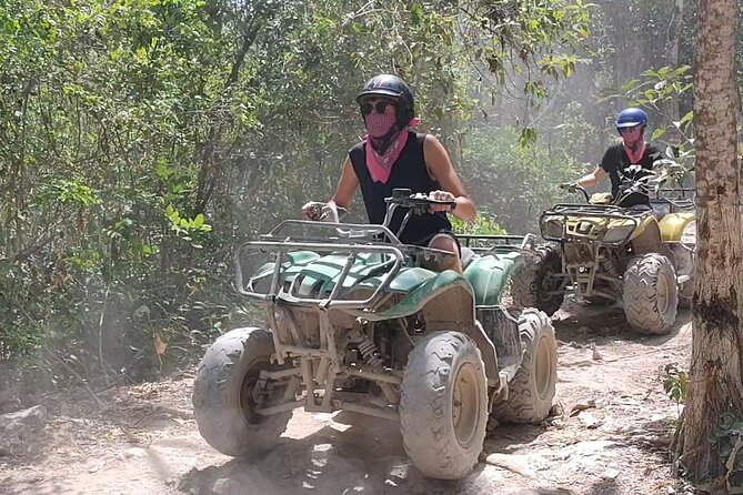 Maya Adrenaline Tulum: Cenote + 5 Ziplining + ATV Adventure - Zip Lines Over Treetops: why the views are the point