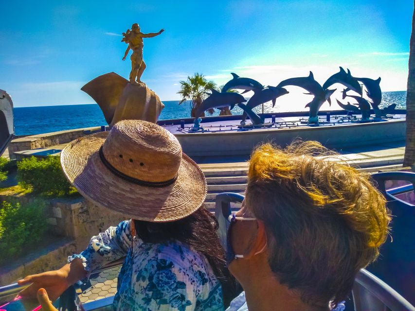 Mazatlán: Double-Decker Bus, Cliff Diving & Walking Tour - Getting your bearings on an open-top double-decker
