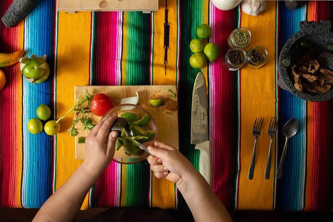 Mexican Cooking Experience & Unlimited Margaritas - Cooking Class Menu at La Dulce Vista: Salsa Molcajete, Guacamole, Enchiladas