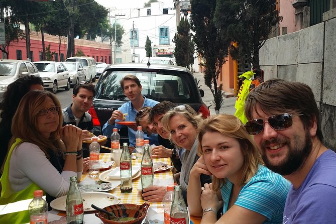 Mexico bike tour - Meeting at Av. F. C. de Cuernavaca, then heading into real neighborhoods
