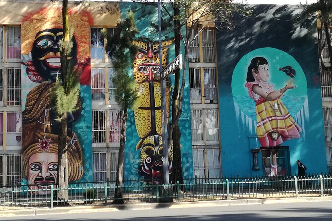 Mexico City: Art Naco, murals & street art bike tour - The South Route to Coyoacán: Art Where the Neighborhood Identity Shows