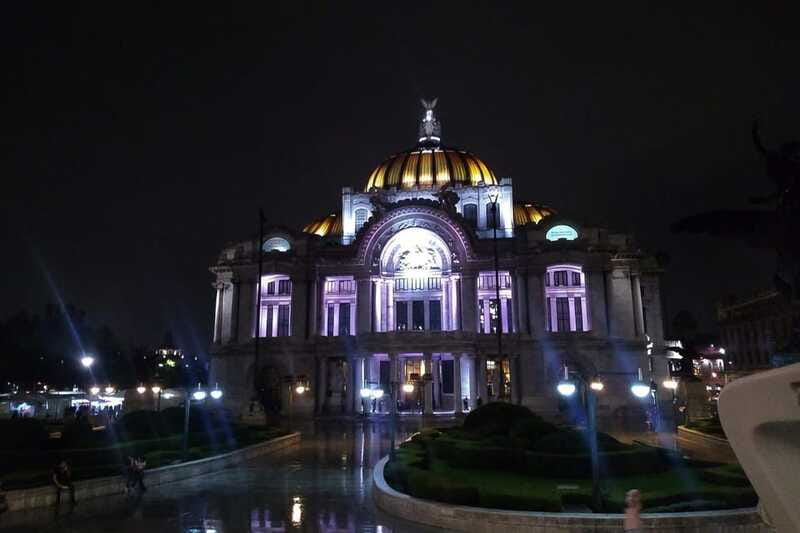 Mexico City: Double Decker Bus Night Tour - Landmarks you will recognize fast: Angel of Independence, Diana Cazadora, Palace of Fine Arts