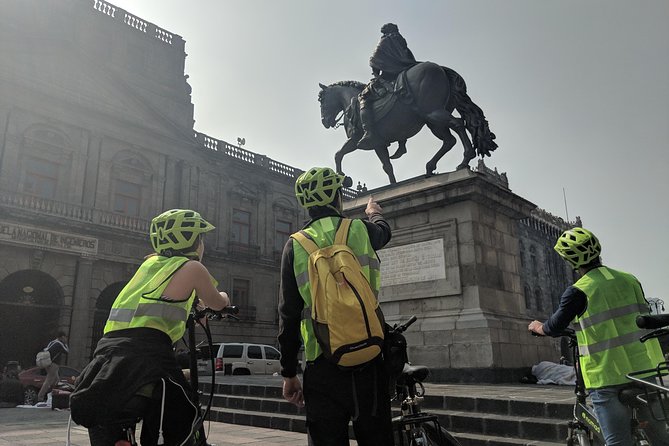 Mexico City Highlights E-Bike Tour With Foodie Stops - Centro Histórico for about an hour: seeing political and cultural change up close