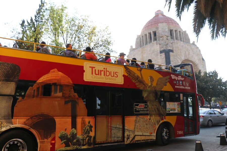 Mexico City: Hop-on Hop-off Bus Tour - Audio guide reality: headphones, volume, and staying able to hear