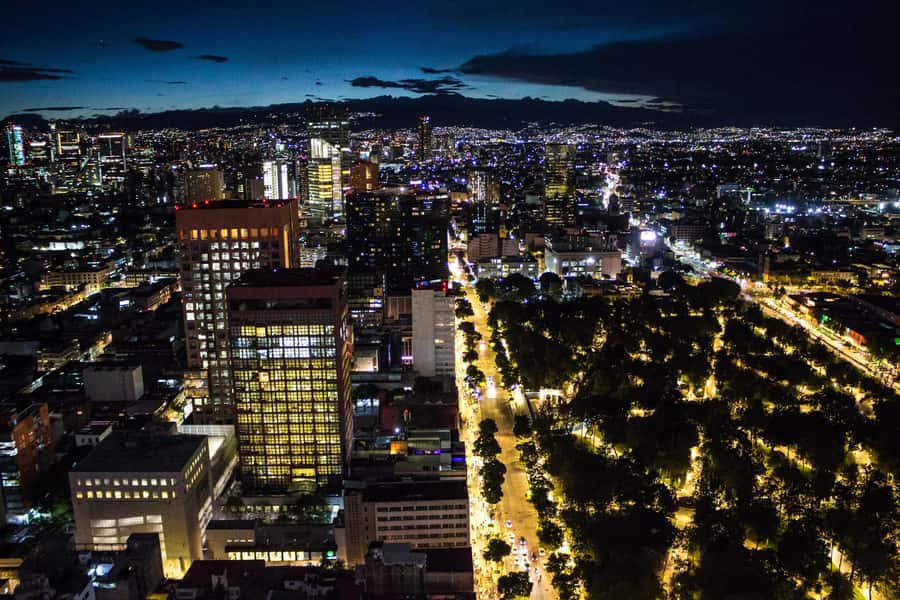 Mexico City: Night Bus Tour - The route stop by stop, what you will actually see