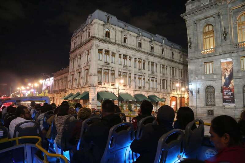 Mexico City: Night City Tour in a Double Decker Bus - Meeting Turibus Tours, Then Getting the Best Seat Quickly