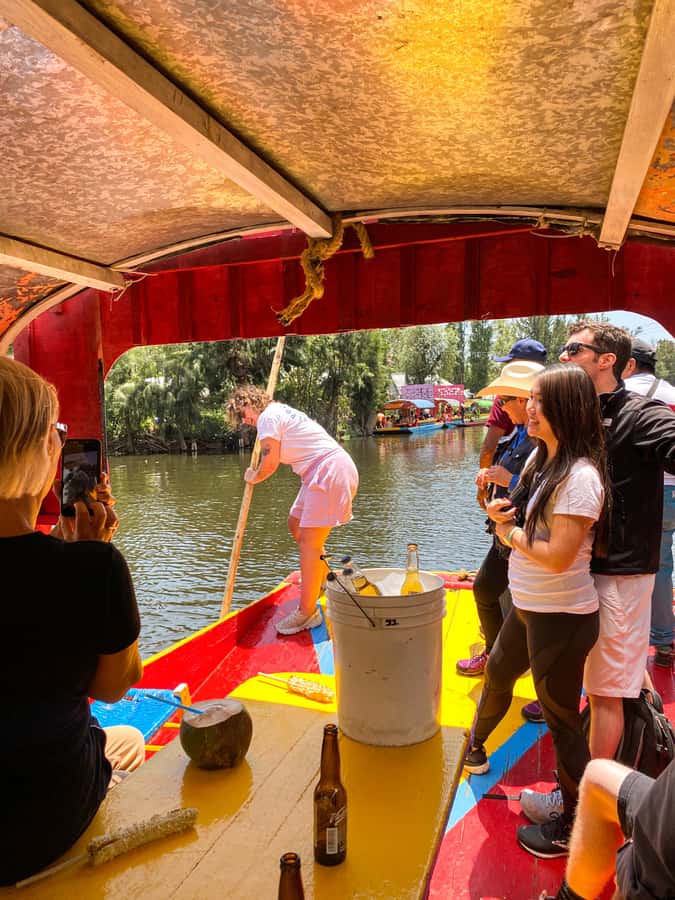 Mexico City: Xochimilco and Coyoacán Tour with Frida Kahlo Museum Option - Lunch and Xochimilco: the day turns fun and floaty