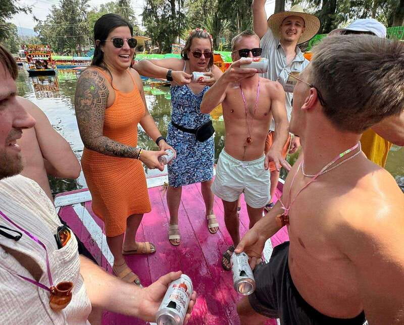 Mexico City: Xochimilco Boat Party with Unlimited Drinks - Free time on site: when you can slow down