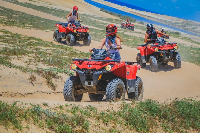 Migriño Beach and Desert ATV Tour in Cabo - Tequila tasting, water, and the “you might spend more” zone