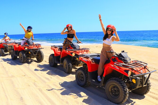 Migriño Beach and Desert ATV Tour in Cabo - ATV safety, your first ride controls, and the guide factor